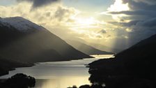 The view across Loch Shiel