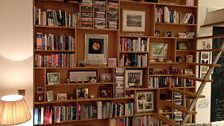 John's bookcase