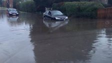 Lower Road in Stoke Mandevilleflood