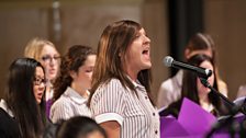 At choir practice, Ja’mie performs a song she’s written: ‘Learning to be me’