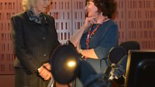 The Duchess of Cornwall meets Jane Garvey