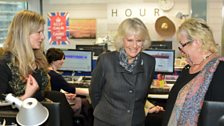 The Duchess of Cornwall meets Jenni Murray and the Woman's Hour Team