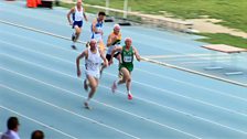 The men's 100 final