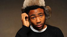 Childish Gambino in session