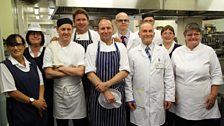 The team at the Princess Alexandra