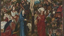 Master of the Aachen Altarpiece (active late 15th to early 16th century) The Crucifixion, about 1490-5