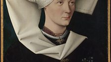 Swabian Portrait of a Woman of the Hofer Family, about 1470