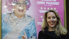 Laura and Dame Edna