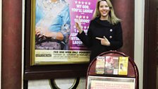 Laura outside the Bristol Hippodrome