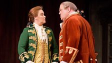 Alice Coote as Octavian and Peter Rose as Baron Ochs