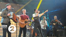 Bellowhead at the 2014 Folk Awards