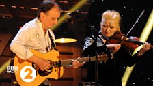 Martin Carthy and Eliza Carthy at the 2014 Folk Awards