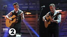 Martin Simpson and Richard Hawley at the 2014 Folk Awards