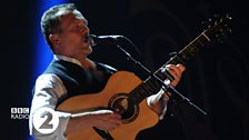 Martin Simpson and Richard Hawley  at the 2014 Folk Awards