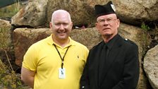 Mark and Drum Major Doug Ewan