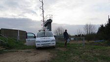 The radio car in Salters Lode