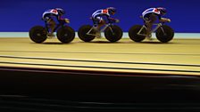 British cycling team training