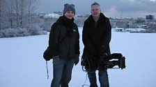 The crew in Reykjavik