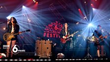 HAIM at the 6 Music Festival in Manchester