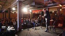 Tom Robinson on the Talking Heads stage