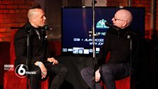 Alan McGee talks to John Robb on the Talking Heads stage