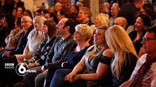 The audience at the Talking Heads stage