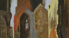 John Piper St Mary le Port, Bristol 1940