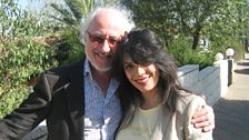 Norman with singer-songwriter Yazmin Levy