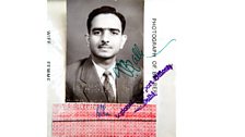 Ravi Datt Puri still has the passport he arrived with on 14th November, 1959.