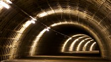 The tunnel before the farm was installed