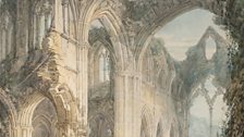 JMW Turner, Tintern Abbey: The Crossing and Chancel, Looking towards the East Window, 1794