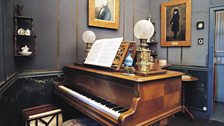 Ravel's piano at his home in Montfort-l'Amaury, France