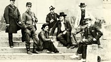 Ravel with competitors for Grand Prix de Rome 1901