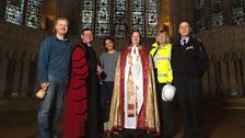 Staff at York Minster