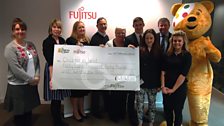 Fundraising at Fujitsu