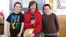 Young twins Jack and Harry caused some confusion for Kirsteen in Hoveton