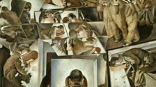 Stanley Spencer's 'Welders' (detail)