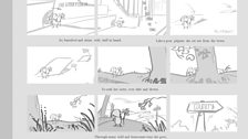 Five Fables storyboard