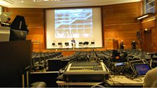 Soundcheck at RIBA