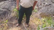 Oliver Kirk, Conservation Enforcement Officer for the Confederated Tribes of Warm Springs.