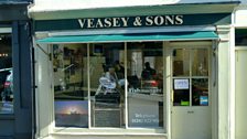 Veasey Fishmonger shop front