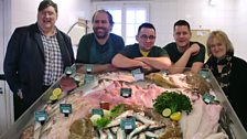 Veasey Fishmongers with Charles & Fiona