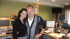 Kristin Davis and Graham Norton