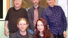 Phillip Henry & Hannah Martin with Lee. Mark & David Durberville at ˿ Leeds