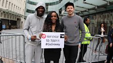 Wretch 32, Angel Haze & Pro Green show their support