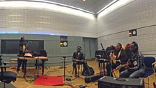 Sidi Touré in session