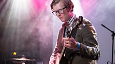 Public Service Broadcasting at the ý Introducing showcase in Austin, Texas