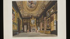 Queen Caroline’s Drawing Room, Kensington Palace. Aquatint after Charles Wild, 1816-19