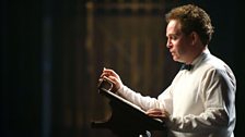 Tom Hollander stars as Dylan Thomas in A Poet in New York