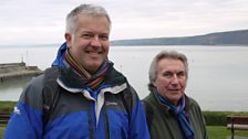 Derek Brockway with Jeff Towns in Dylan’s Walks: Weatherman Walking